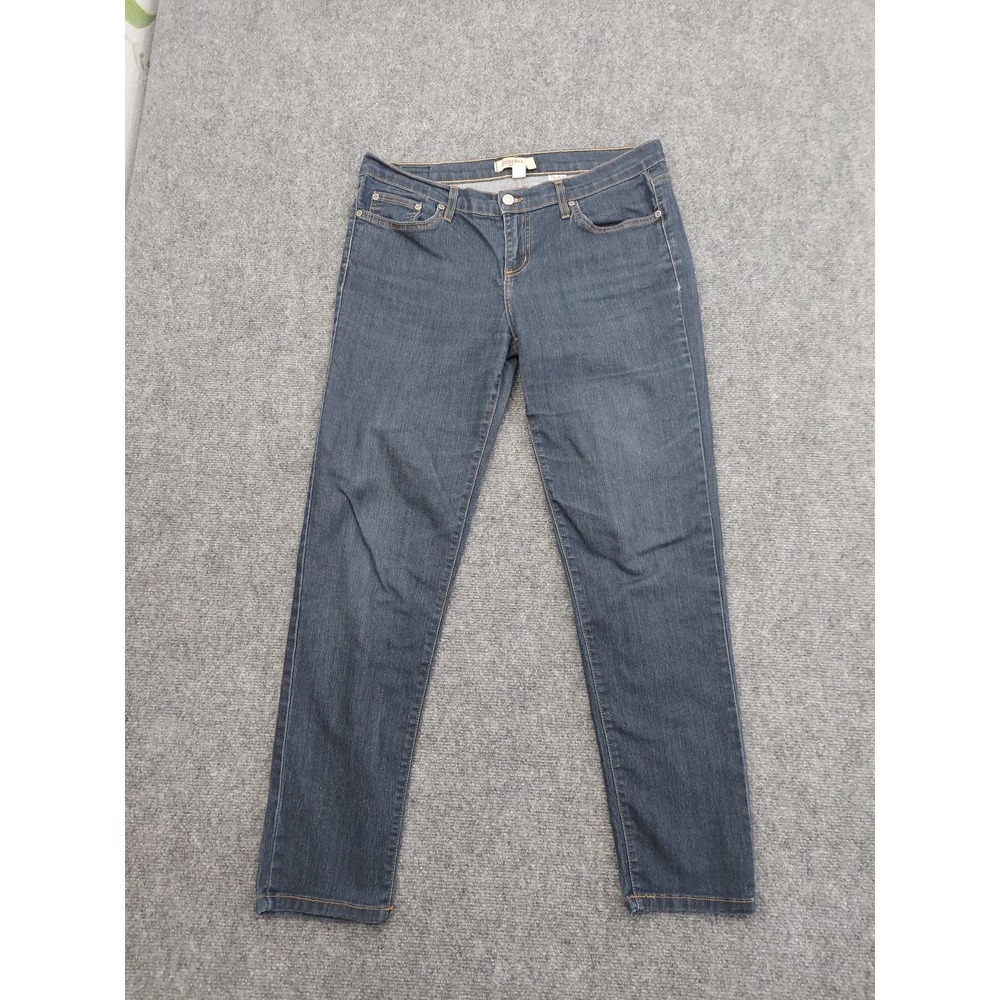 Judy Blue Jeans Womens 15 Blue Straight Slim Dark Wash Mid rise Stretch USA Made